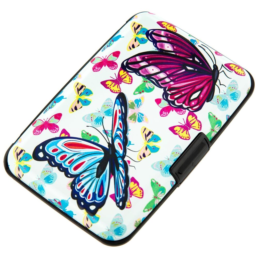 7138 RFID Blocking Small Metal Credit Card Holder Wallet Business Aluminum